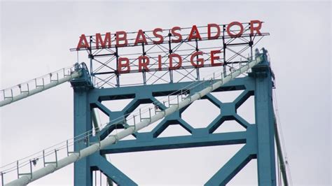 Ambassador Bridge owner sues City of Windsor | CBC News