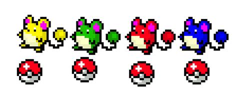 tiny Marill pokemon pixel | Pixel Art Maker