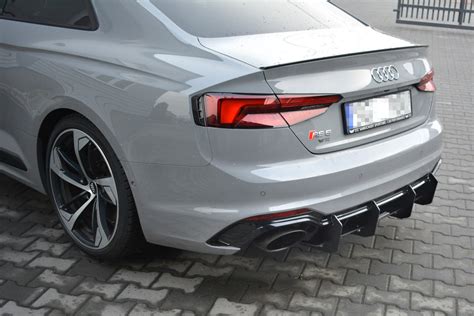 Audi B9 Rs5 Rear Diffuser V2 Maxton Design Canada