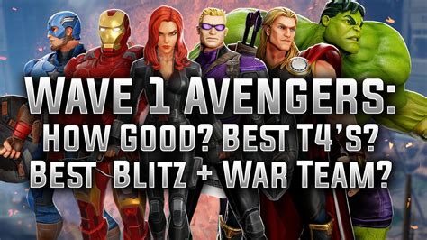 Wave Avengers How Good Best T S Marvel Strike Force Msf Youtube