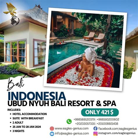 INDONESIA, Ubud Nyuh Bali Resort & Spa – Eagles Genius for travel and ...