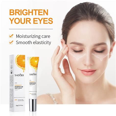 Jual Sadoer Vitamin C Brightening Eye Cream Krim Mata Panda Vitamin C