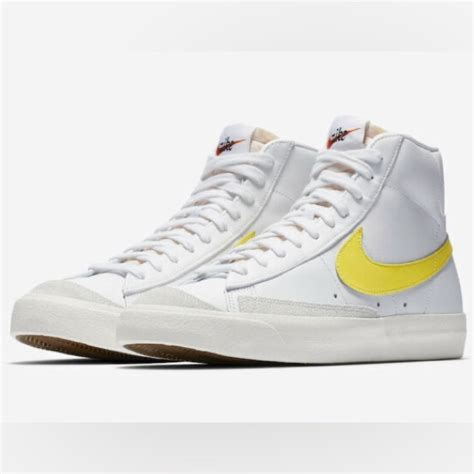 Nike Shoes Nike Blazer Mid 77 Vintage Opti Yellow Sneakers Poshmark