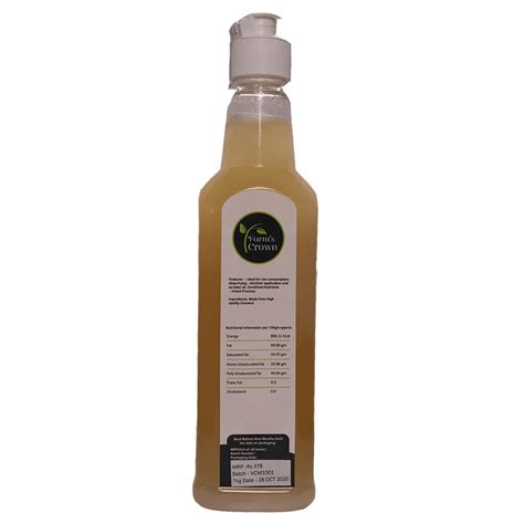 Farms Crown Mono Saturated Cold Pressed Virgin Coconut Oil Chekku