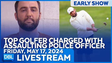 Scottie Scheffler The Worlds Top Golfer Arrested For Assaulting Police Officer Youtube