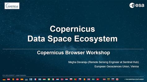 Introduction To The Copernicus Data Space Ecosystem And Copernicus