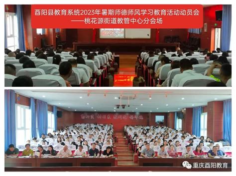 酉阳自治县教育系统2023年暑期师德师风学习教育动员会召开 酉阳土家族苗族自治县人民政府