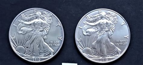 United States Dollars 2010 2019 Silver Eagle 2 Pieces Catawiki