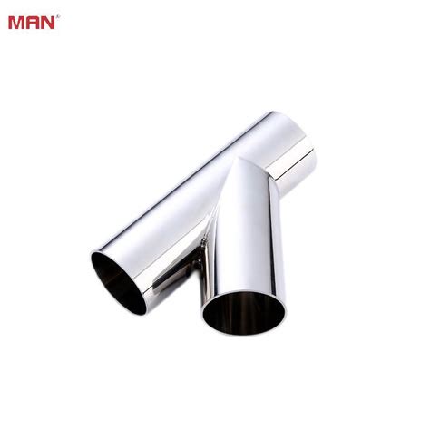 Sanitary Stainless Steel L Pipe Fitting Degree Y Type Welded