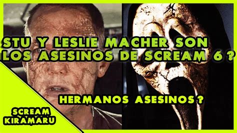 Stu Macher Y Leslie Macher Seran Los Asesinos De Scream Hermanos