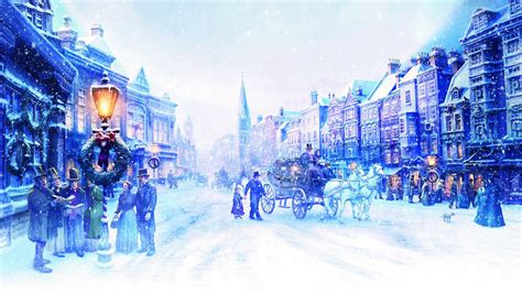 Download A Christmas Carol Setting Wallpaper