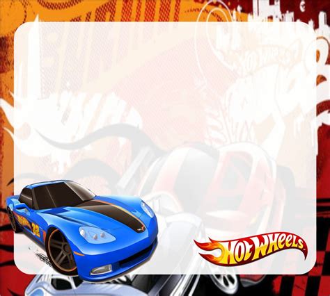 Etiqueta Escolar Hotwheels