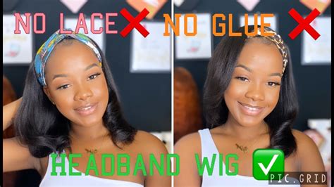 No Glue Needed Headband Wig Is Here Ft My First Wig Beginners