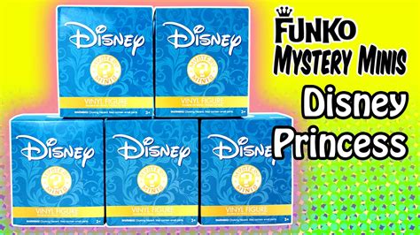 Funko Mystery Minis Surprise Blind Boxes Of Disney Princess Hot Topic