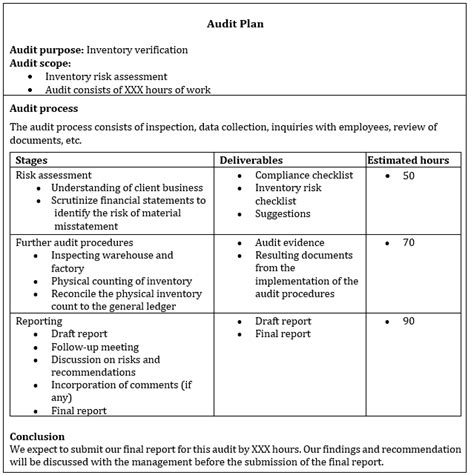 What Is an Audit Plan?