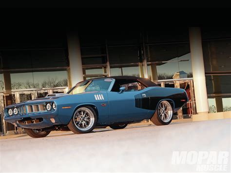 1971 Plymouth Barracuda Blue Blur Mopar Muscle Hot Rod Network Porn Sex Picture