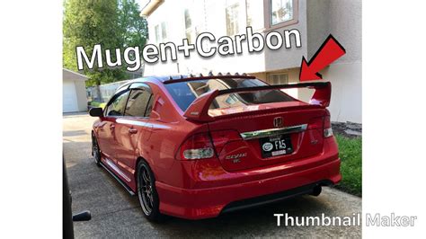 Honda Civic Si Mugen Spoiler Attractive Design