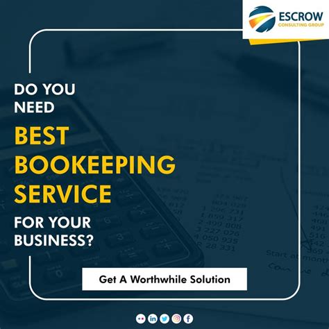 Escrow Bookkeeping Services Bookkeeping Bookkeeping Services Escrow