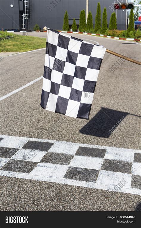 Checkered Finish Line