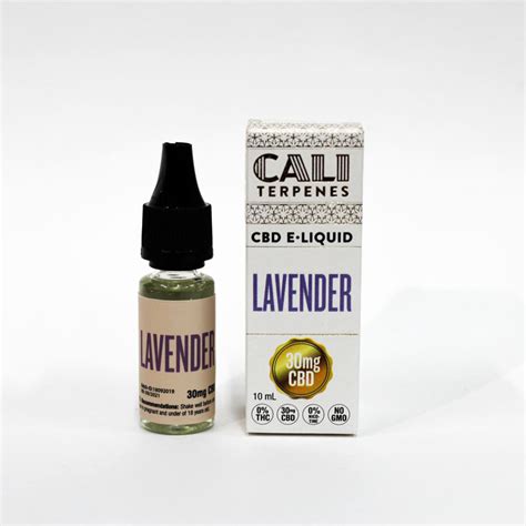 E Liquido Cbd Cali Terpenes Ml Lavender Mg Parafarmacia Cbd