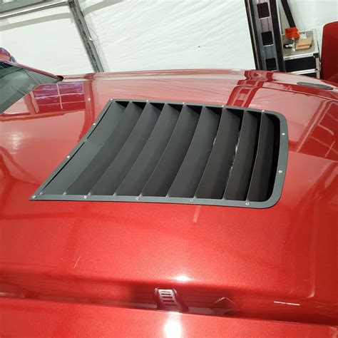 Heat Extractor Hood Vent With Crease Carters Customs Llc