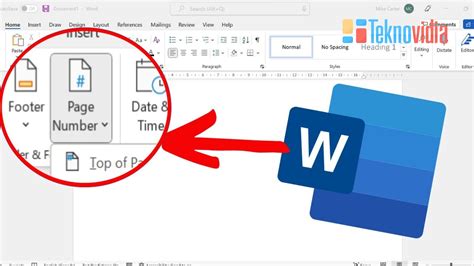 Cara Membuat Halaman Di Word Hanya Butuh 1 Menit Teknovidia