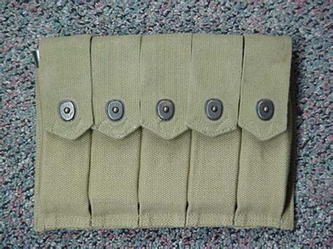 Early M1/M2 Carbine Ammo Pouch For 30 Round Mags. - FIREARMS - U.S ...