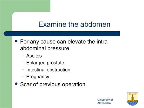 Inguinal Hernia Examination