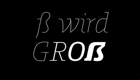 The German Capital Letter Eszett. written by Christoph Koeberlin ·… | by Typefacts | Medium