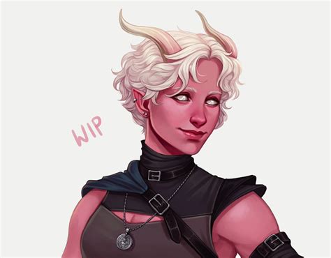 Rachel Denton On Twitter What A Shock Painting A Tiefling Again