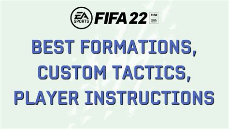 FIFA 22 Best Tactics For 4231 Top 5 Strongest Tactics Gamers Decide