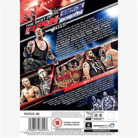 WWE Best of Raw & SmackDown 2015 DVD – wrestlingshop.com