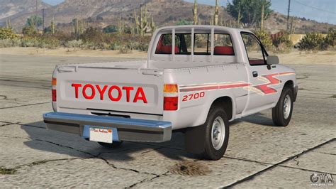 Toyota Hilux Light Grey For Gta 5