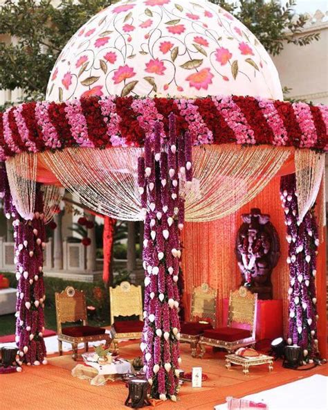 20 Unique Mandap Decoration Ideas For Indian Wedding K4 Fashion