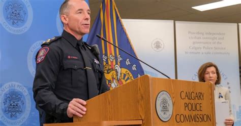 Mark Neufeld To Serve As Calgary Police Chief Until 2027 Calgary