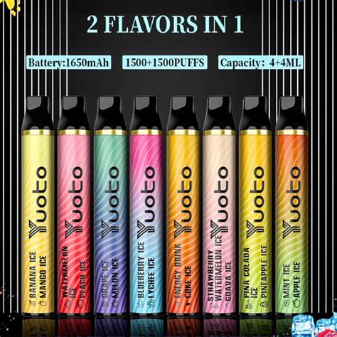 Yuoto Switch Dual Flavors Puffs Box Pcs Dubai Vape Point