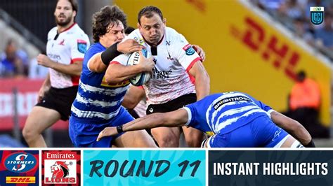 DHL Stormers V Emirates Lions Instant Highlights Round 11 URC