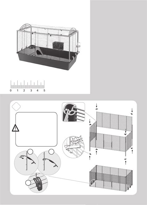 User Manual Ferplast Casita 120H English 4 Pages