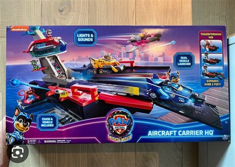 Paw Patrol Mighty Movie Aircraft Carrier Hq Leaked By Braylau On Deviantart