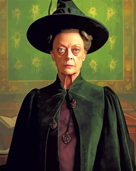 Prof Minerva McGonagall Paint By Numbers Num Paint Kit