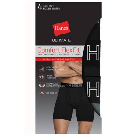 Hanes Mens Ultimate Comfort Flex Fit Ultra Lightweight Breathable Mesh