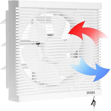 Buy Jfieei Window Exhaust Fan Inch Bathroom Window Fan Cfm