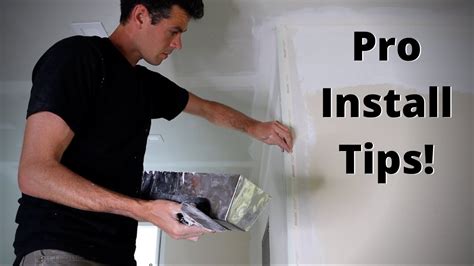 How To Install Drywall Corner Beads Youtube