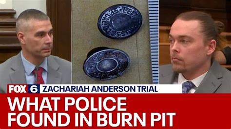 Zachariah Anderson Trial Detective Testifies Burn Pit Contents