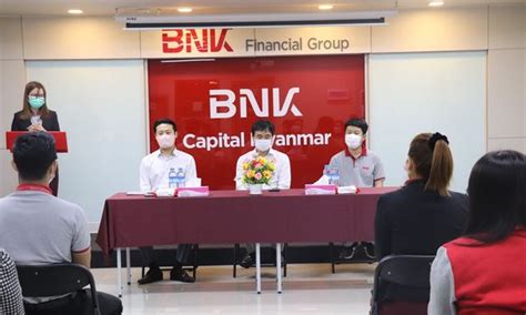 BNK Capital Myanmar Business development award ဆပပအခမအန