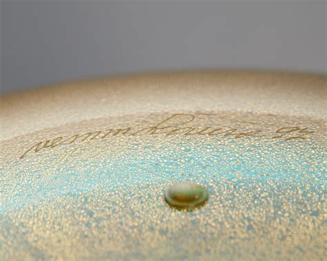 Vase Sommerso Oro Designed By Laura Diaz De Santillana For Venini