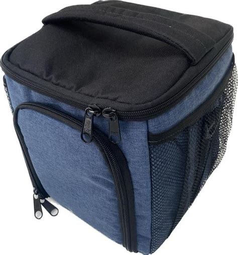 bolsa térmica marmita fitness funcional viagem muito barata Azul