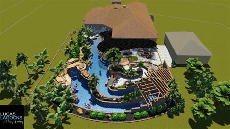 Lazy River Pool Design Lucas Lagoons Design Pool Designer