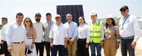 Gobierno Del Cambio Inaugura Primer Proyecto Solar Ejecutado Por Ecopetrol