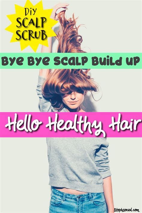 Got Scalp Build Up? Try This DIY Scalp Exfoliation! #scalpscrubdiy #scalpexfoliating #scalp # ...